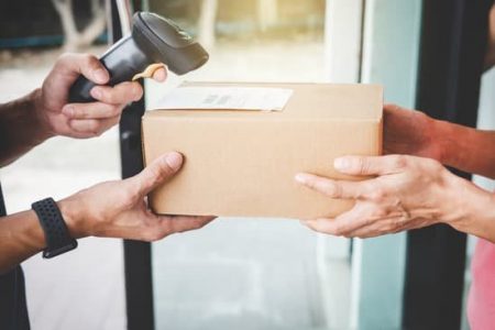 coleta e entrega de encomendas