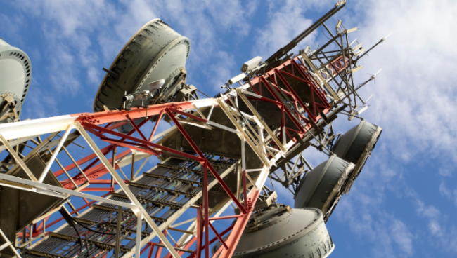 antena de telecomunicação